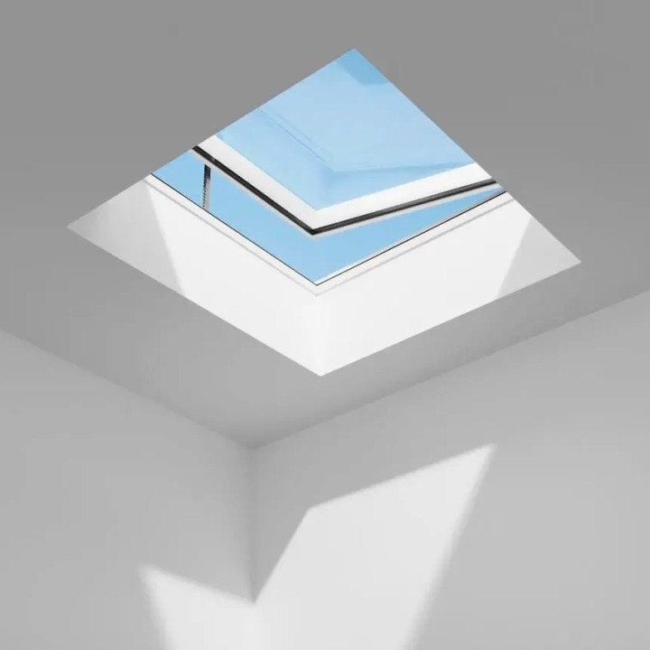 Ventana para cubierta plana VELUX DESIGN cúpula vidrio curva 5