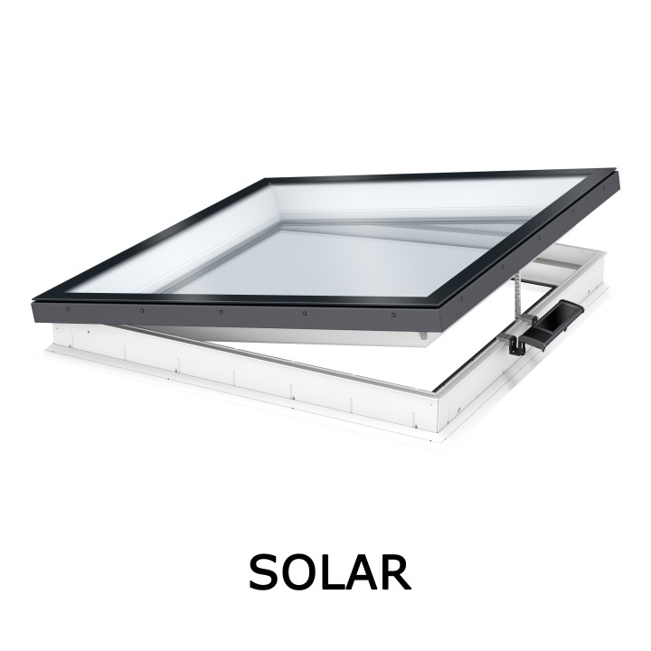 Ventana para cubierta plana VELUX DESIGN cúpula vidrio liso 11