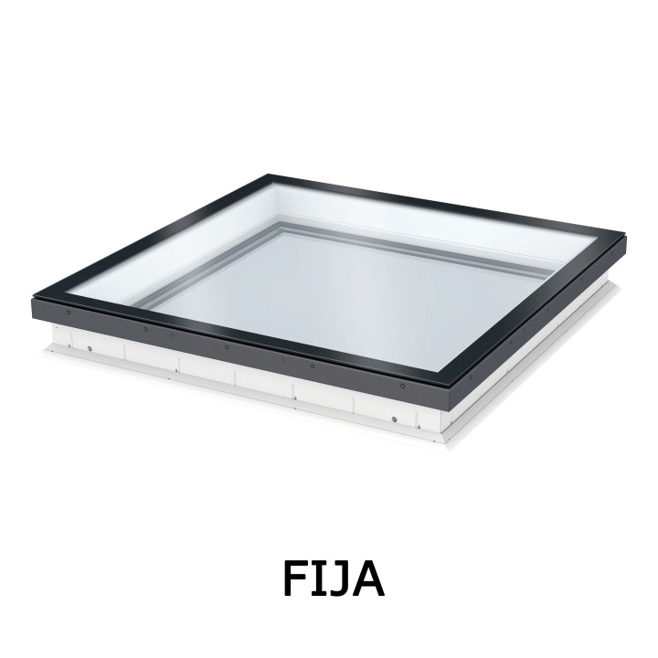 Ventana para cubierta plana VELUX DESIGN cúpula vidrio liso 9