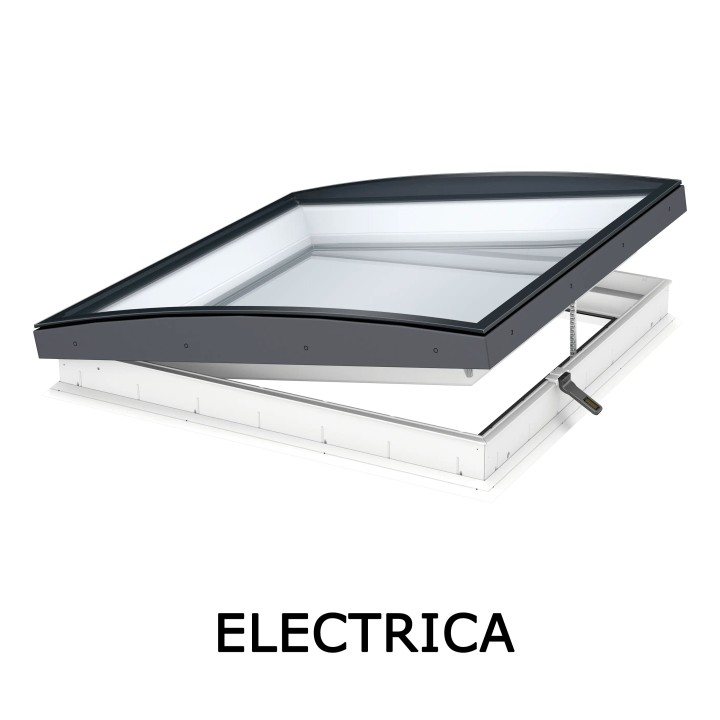 Ventana para cubierta plana VELUX DESIGN cúpula vidrio curva 9