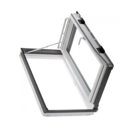 Ventana para tejado apertura lateral VELUX GXL pintada blanco 1