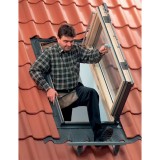Ventana para tejado apertura lateral VELUX GXL madera 3