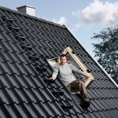 Ventana para tejado apertura lateral VELUX GXL madera