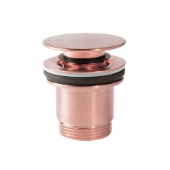 Válvula click TRES SIMPLE RAPID oro rosa mate - 24284001OPM