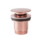 Válvula click TRES SIMPLE RAPID oro rosa mate - 24284001OPM