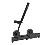 Termostático baño-ducha cascada ALEXIA negro mate - 363901DNM 1