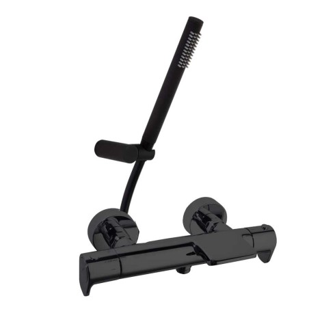 Termostático baño-ducha cascada ALEXIA negro-mate - 363901DNM - Ramón Soler