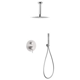 Kit monomando ducha empotrado 2-vías TIVOLI níquel cepillado - GPT039/NQ 1