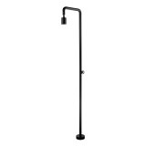 Columna ducha jardín piscina POOL acero S316 negro mate - GPP001/ANG 1