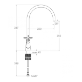 Monobloc fregadero ADAGIO cromo - 910601 - Ramón Soler