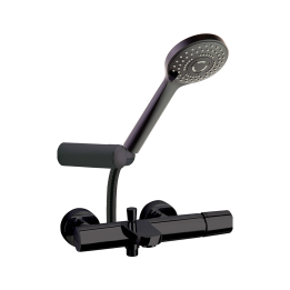 Monomando baño-ducha TZAR negro mate - 340501BTNM 1