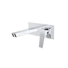 Monomando lavabo empotrado mural PRISMA cromo - 422002 1
