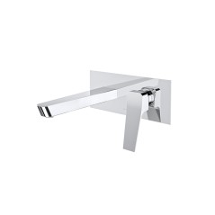 Monomando lavabo empotrado mural PRISMA cromo - 422002 - Ramón Soler