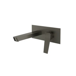 Monomando lavabo empotrado PRISMA grafito - 422002GR 1