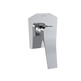 Monomando ducha empotrado 1-vía PRISMA cromo - 421801S 1