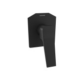 Monomando ducha empotrado 1-vía PRISMA negro mate - 421801SNM 1
