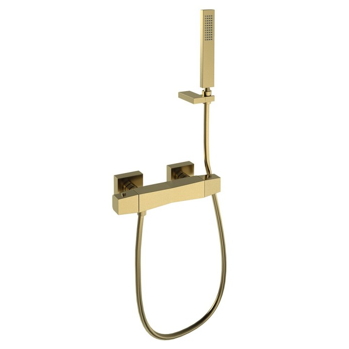 Termostático ducha PRISMA oro cepillado - 423401MROC 1