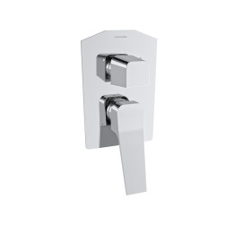 Monomando ducha empotrado 2-vías PRISMA cromo - 421502S 1