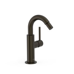 Monomando bidé maneta lateral STUDY-TRES negro bronce- 26222402KMB - Tres