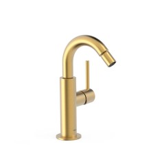 Monomando bidé maneta lateral STUDY-TRES oro mate - 26222402OM - Tres