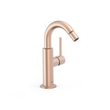 Monomando bidé maneta lateral STUDY-TRES oro rosa mate - 26222402OPM 1