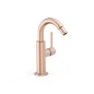Monomando bidé maneta lateral STUDY-TRES oro rosa mate - 26222402OPM