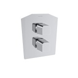 Termostático ducha empotrado 2-Vías PRISMA cromo - 428712S 1