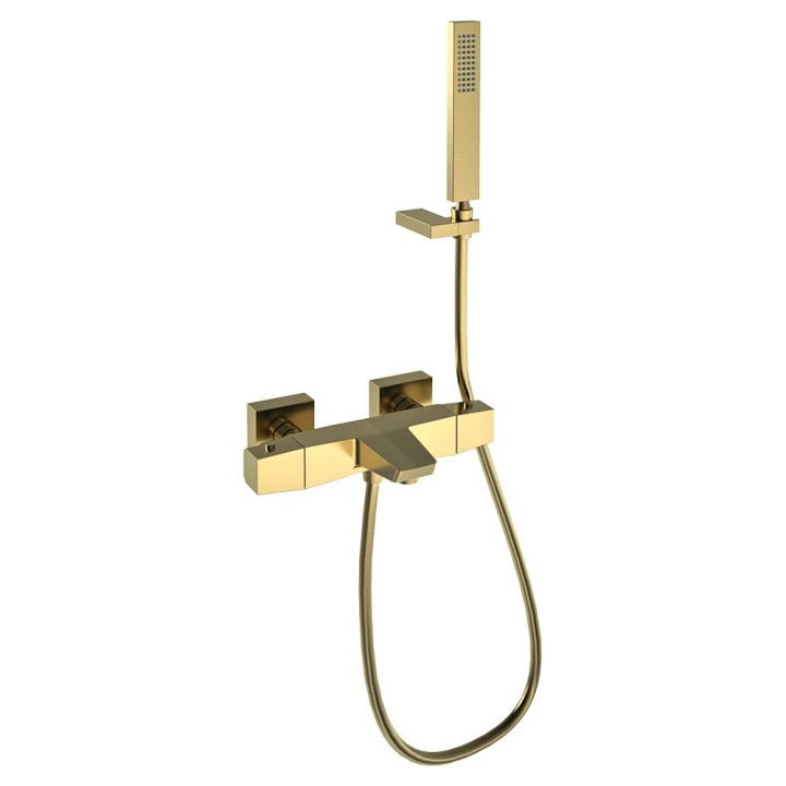 Termostático baño-ducha PRISMA oro cepillado - 423901MROC 1