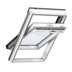 Ventana para tejado giratoria VELUX GGU poliuretano blanco - Velux