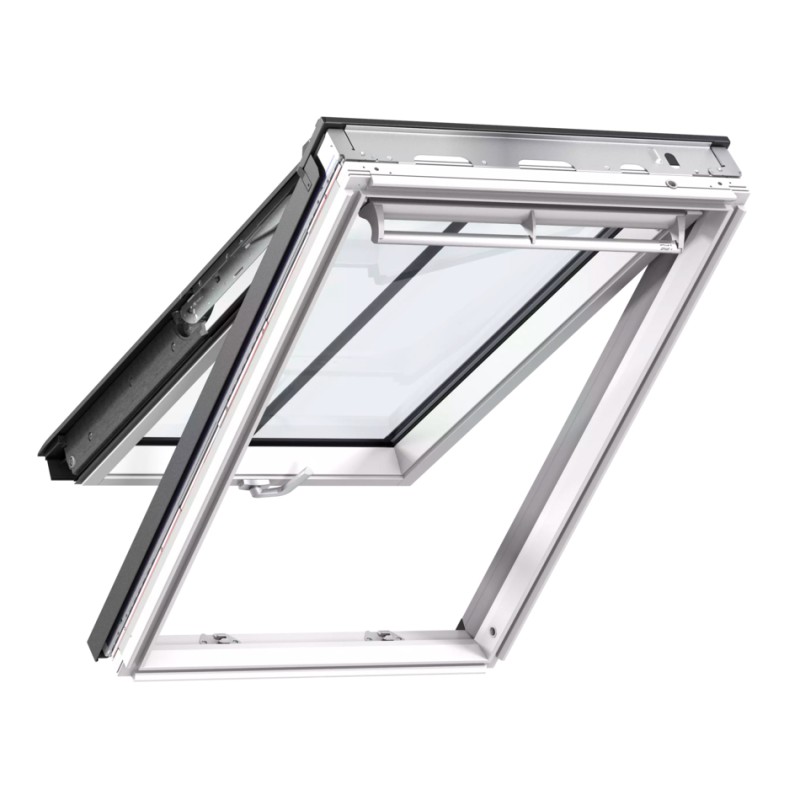 Ventana para tejado proyectante VELUX GPL pintada blanco Ventana para tejado proyectante VELUX GPL pintada blanco