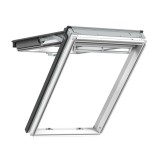 Ventana para tejado proyectante eléctrica VELUX GPU poliuretano blanco 1