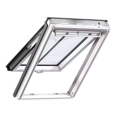 Ventana para tejado proyectante eléctrica VELUX GPU poliuretano blanco