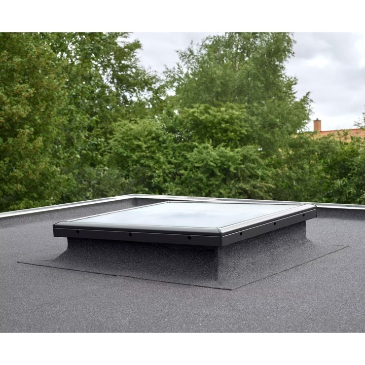 Ventana para cubierta plana VELUX DESIGN cúpula vidrio liso 8