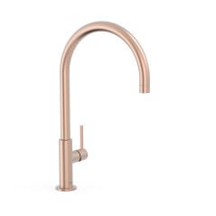 Monomando lavabo alto XL STUDY-TRES oro rosa mate - 26290401OPM - Tres