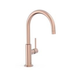 Monomando lavabo alto STUDY-TRES oro rosa mate - 26290402OPM 1
