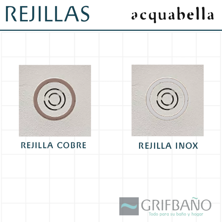 Plato ducha resina Acquabella FOCUS BETON 10