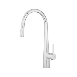 Monomando fregadero TUBULAR caño extraíble cromo - 82681 1