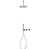 Kit termostático ducha empotrado 2-vías BREDA cromo - GTB056 1