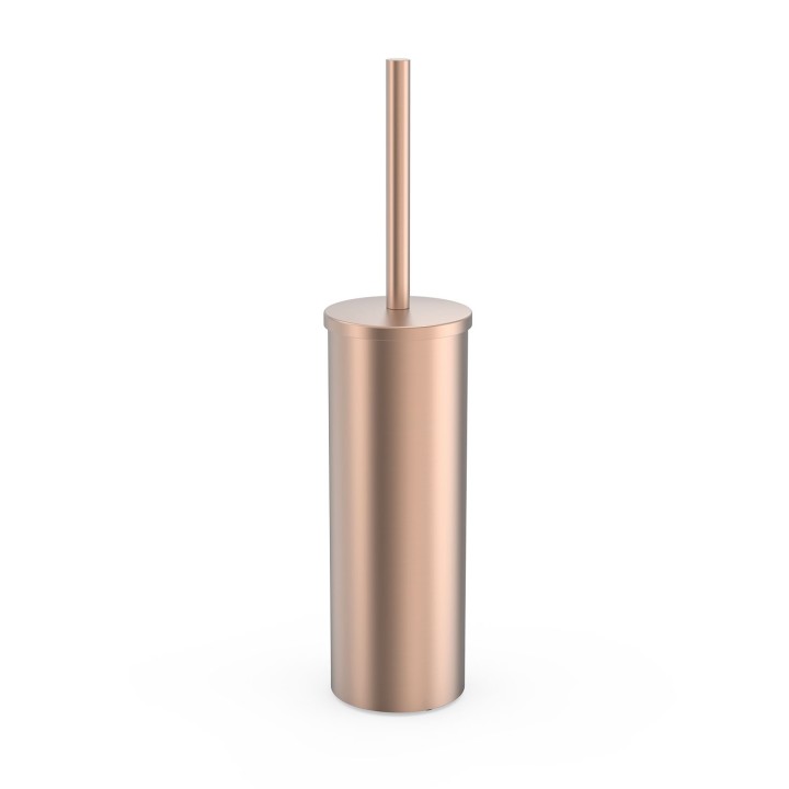Escobillero de suelo REDONDO oro rosa mate - 16133602OPM 1