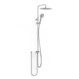 Conjunto ducha adaptable OVER-WALL cromo - 19063502 1
