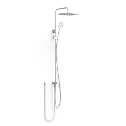 Conjunto ducha adaptable OVER-WALL blanco mate - 19063502BM 1