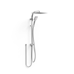 Conjunto ducha adaptable OVER-WALL cromo - 19063504 - Tres