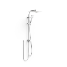 Conjunto ducha adaptable OVER-WALL blanco mate - 19063504BM 1