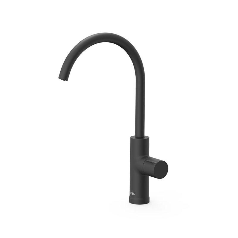 Monomando fregadero osmosis 1 agua TRES negro mate - 23050301NM