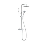 Conjunto monomando ducha LEX cromo - 08119703 1