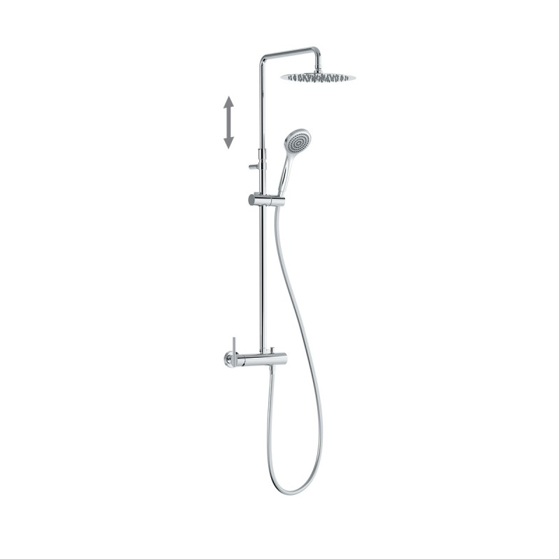 Conjunto monomando ducha LEX cromo - 08119703