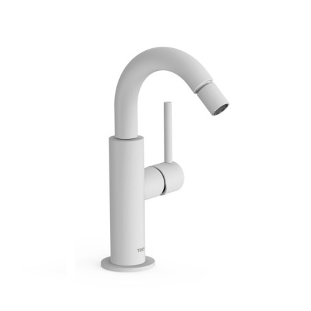 Monomando bidé maneta lateral STUDY-TRES blanco mate - 26222402BM - Tres