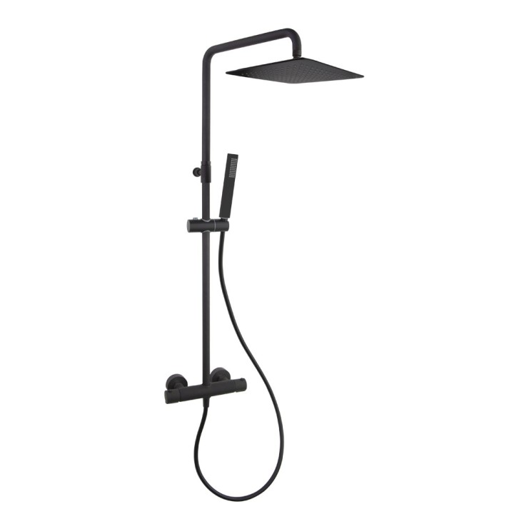 Conjunto termostático Urban Chic negro mate - 215411RK300NM 1