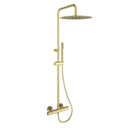 Conjunto termostático ducha ODISEA JOYA oro cepillado - 595401RM300OC 1