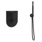 Kit termostático ducha empotrado URBAN CHIC negro mate - SK2187011NM